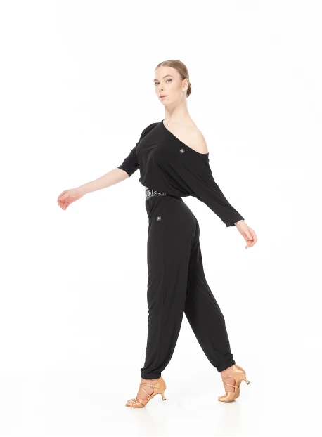 Штани BRL751 жіноча, чорний, масло