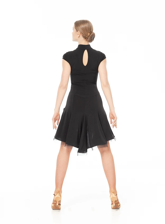 Платье PL179KR# женская, черный, масло