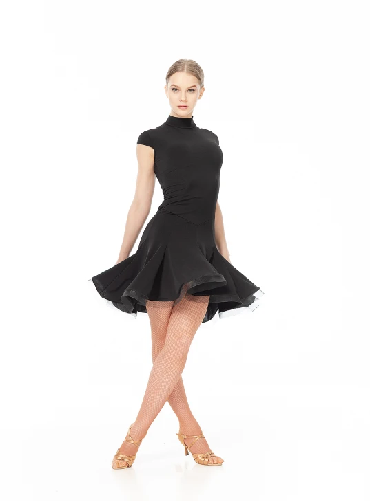 Сукня PL179KR# жіноча, чорний, масло