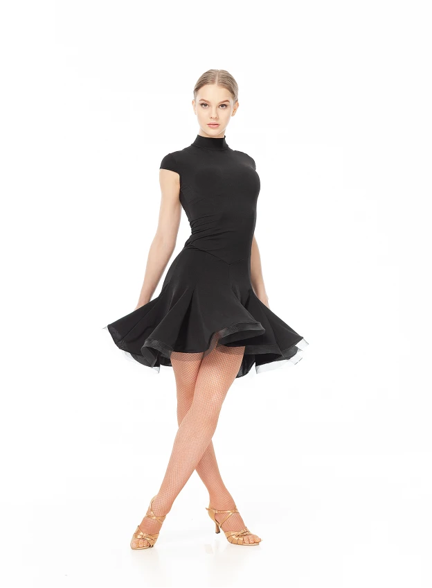 Платье PL179KR# женская, черный, масло