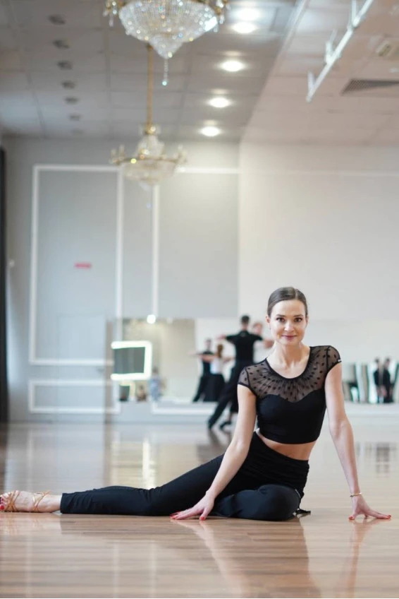 Топ TP922-6 жіноча, чорний, масло, сітка