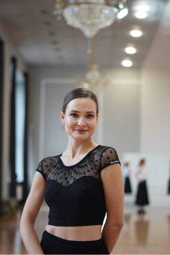 Топ TP922-6 жіноча, чорний, масло, сітка