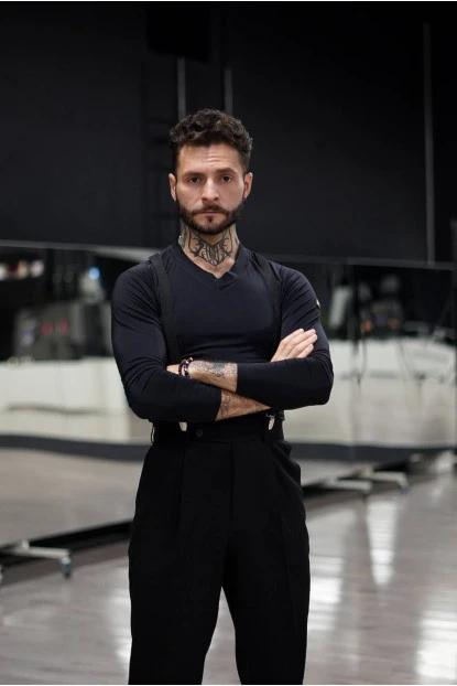 Футболка F727DR чорний, мікромасло