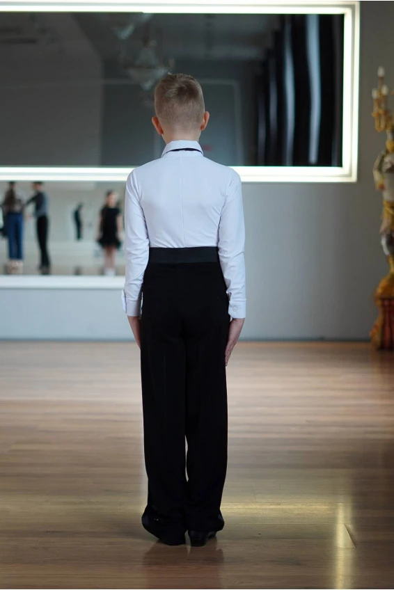 Штани BRM467 чоловіча, чорний, костюмна тканина