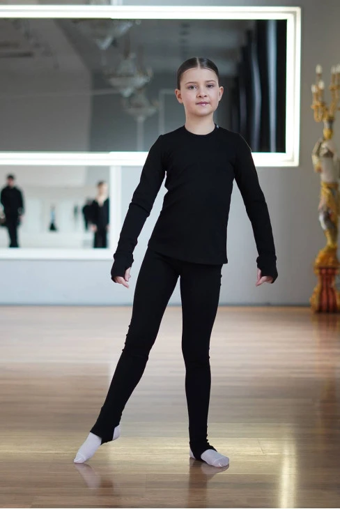 Футболка дитяча F657DR-16-23 чорний, бавовна