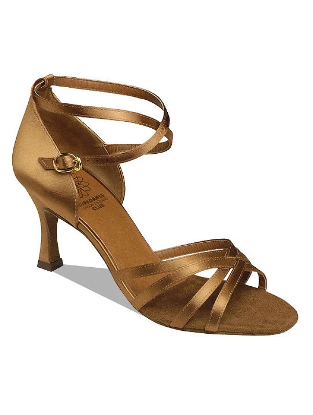 Обувь женская латина 7844 dark tan