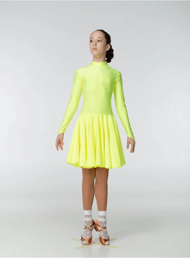 Бейсик BS67DR для девочки, лимонный, бифлекс