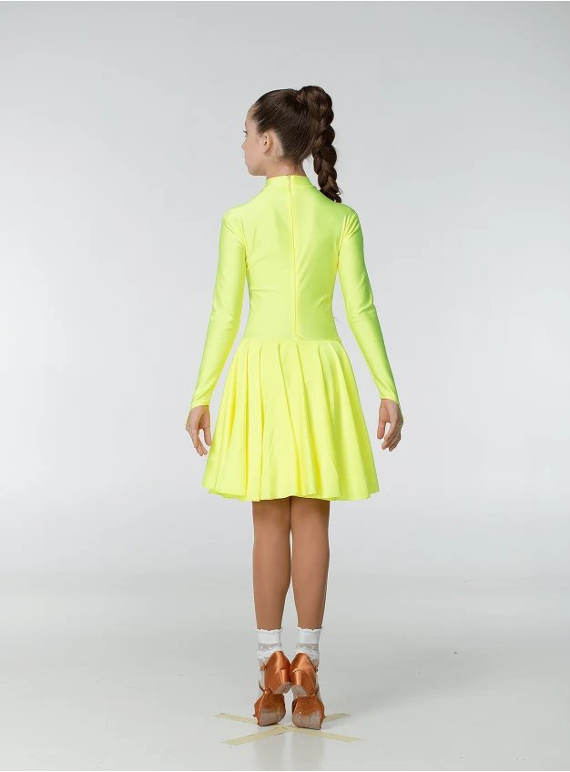 Бейсик BS67DR для девочки, лимонный, бифлекс