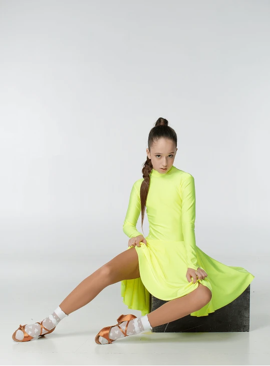 Бейсік BS67DR для дівчинки, лимоний, біфлекс