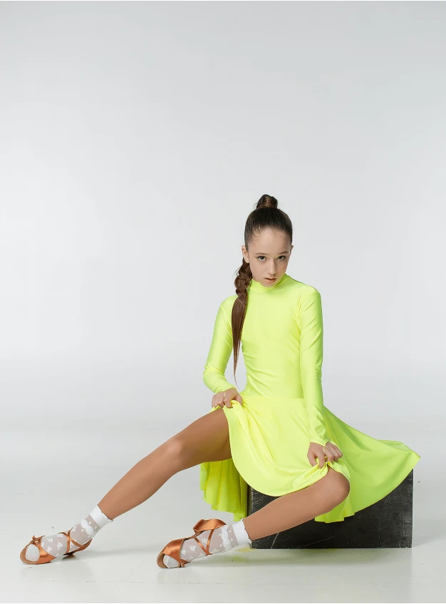 Бейсик BS67DR для девочки, лимонный, бифлекс