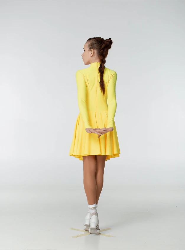 Бейсик BS67DR для дівчинки, жовтий, біфлекс