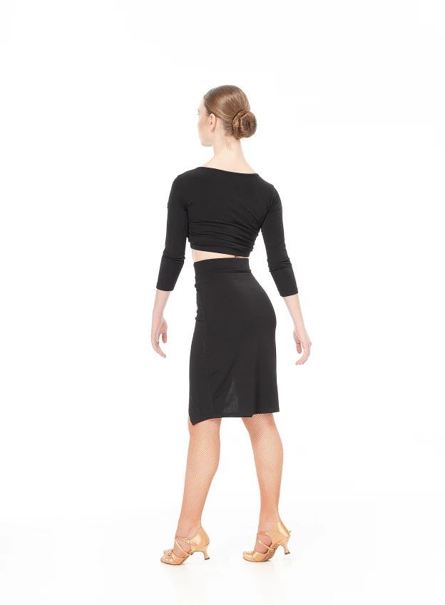 Dance Me Top TP777 women's, oil, black.