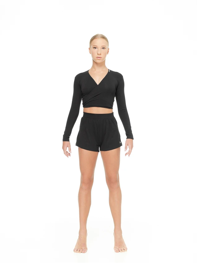 Шорти SH806 жіноча, чорний, бавовна