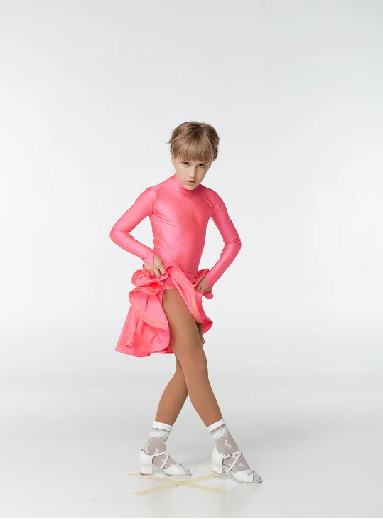 Бейсік BS67DR# для дівчинки, корал, біфлекс