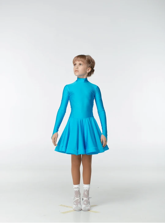 Бейсік BS67DR# для дівчинки, лазуровий, біфлекс