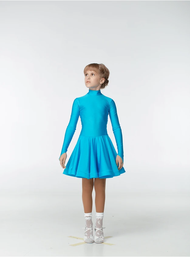 Бейсік BS67DR# для дівчинки, лазуровий, біфлекс