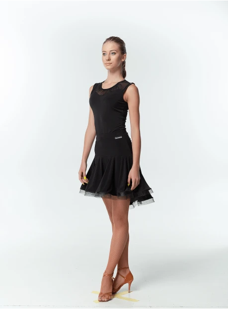 Спідниця UL711-14# жіноча, чорний, масло