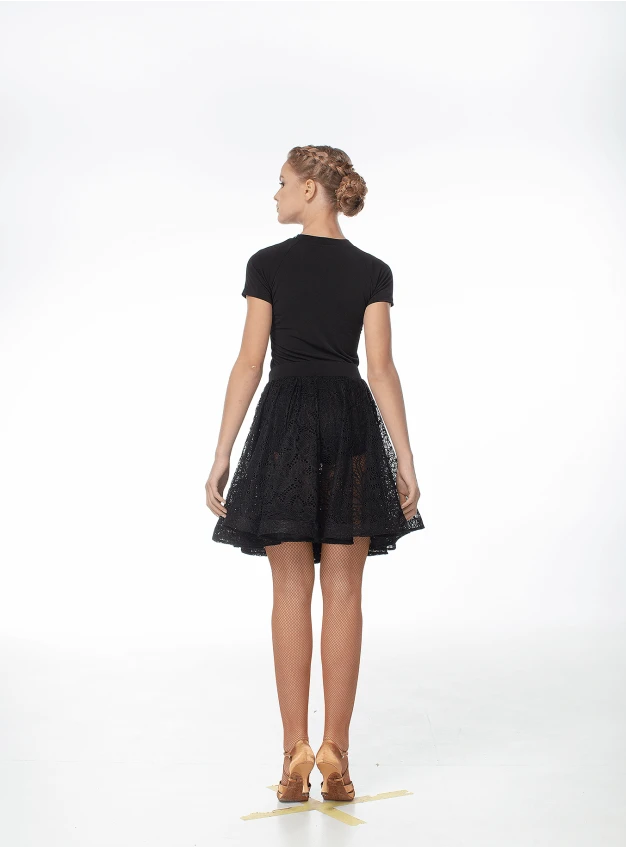 Футболка дитяча F727KR чорний, масло