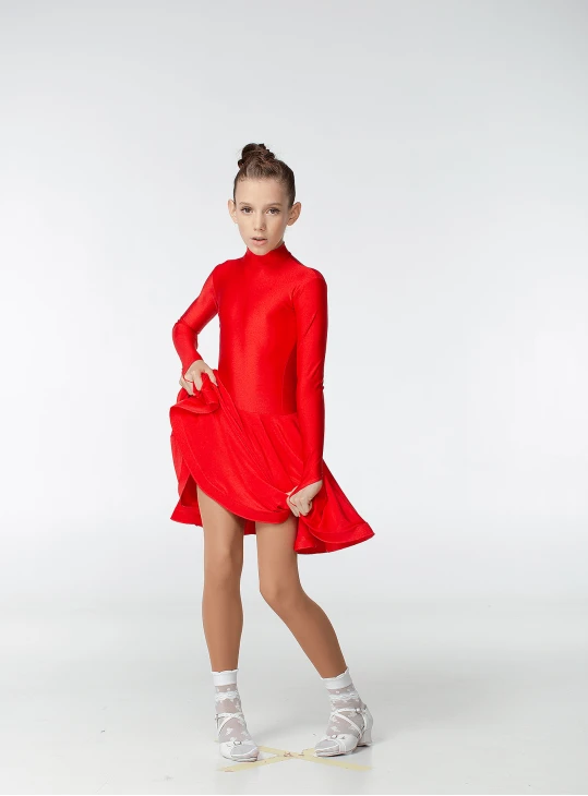 Бейсік BS67DR# для дівчинки, червоний, біфлекс