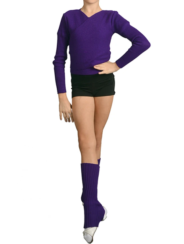 Wrap top RKF1 lilac, acryl
