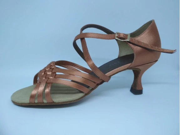 Обувь женская латина 4212 женская, кирпичный