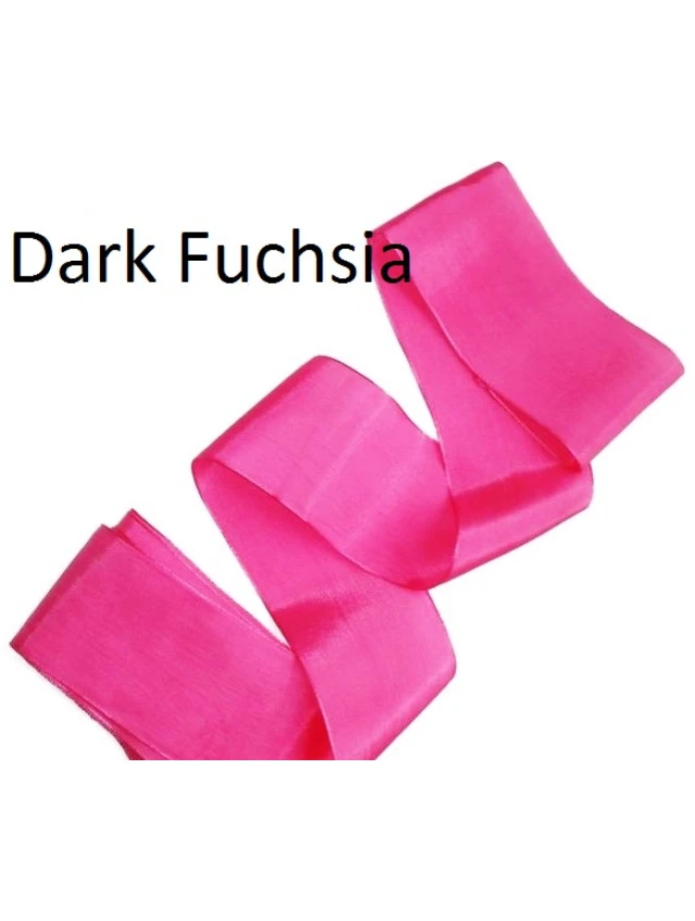 Стрічка Rayon Ribbon Tuloni, Італія, Dark Fuchsia 5м
