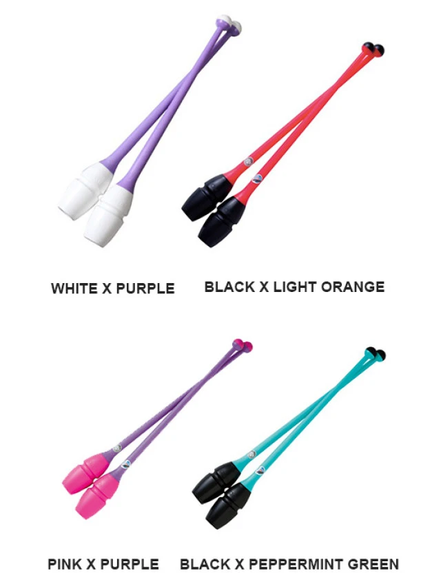 Булави Junior Rubber  Black x Light Orange