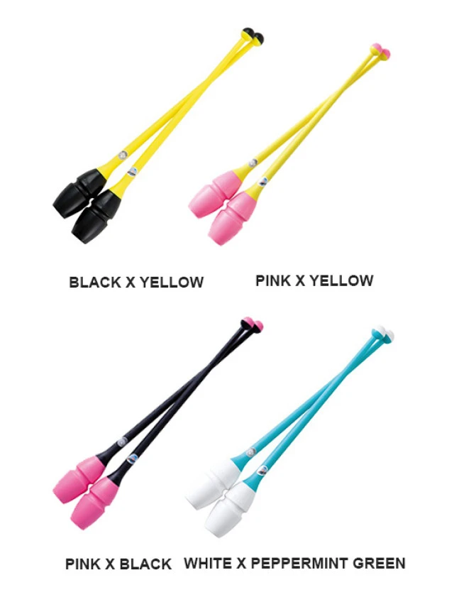 Булави Junior Rubber  Black x Light Orange