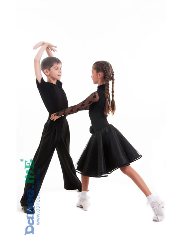 Dance Me Футболка ФКРМ66-Хл детская для мальчиков, хлопок, черный