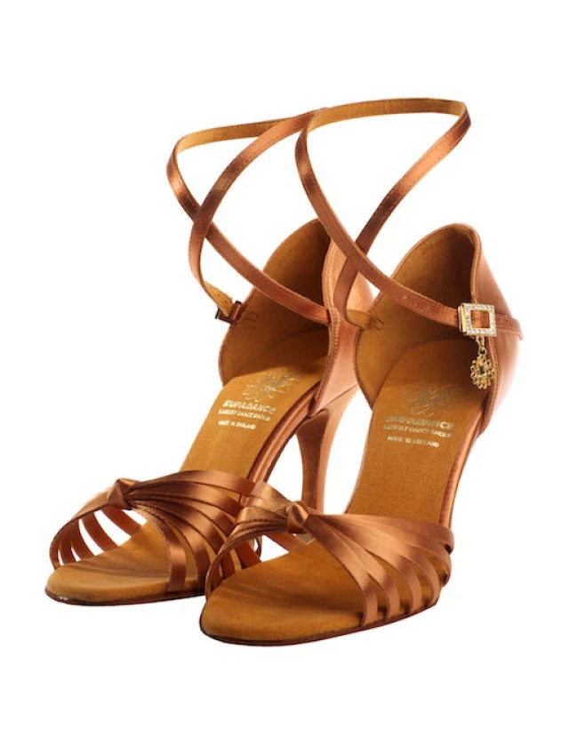 Women's latina shoes 1166 female, dark tan