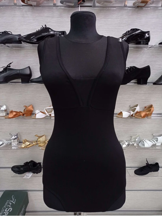 Купальник K720 жіноча, чорний, масло, сітка