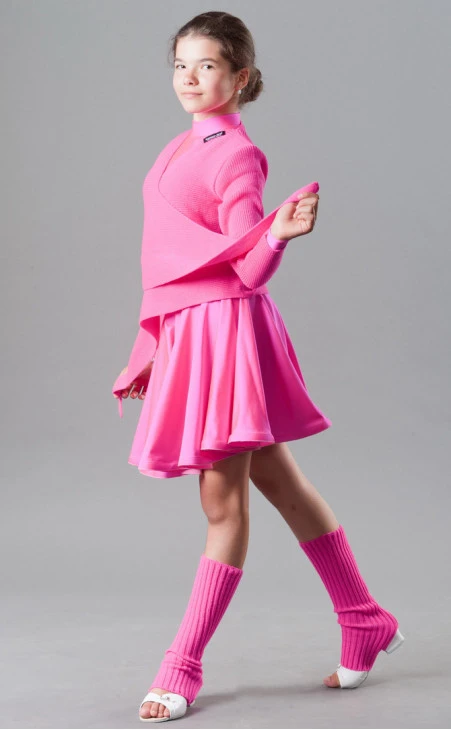 Кофта на запах RKF1 фуксія, акрил