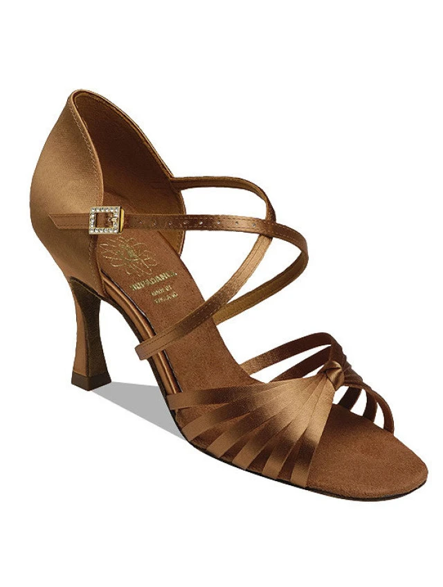 Обувь женская латина 1066 женская, dark tan