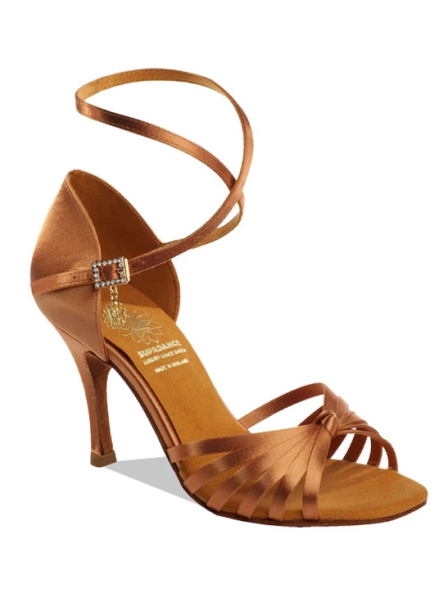 Women's latina shoes 1166 female, dark tan
