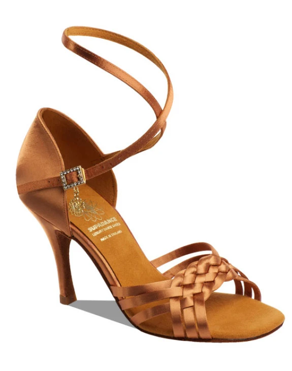 Обувь женская латина 1178 женская, Dark Tan