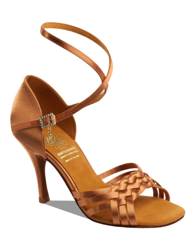 Взуття жіноча латина 1178 жіноча, Dark Tan