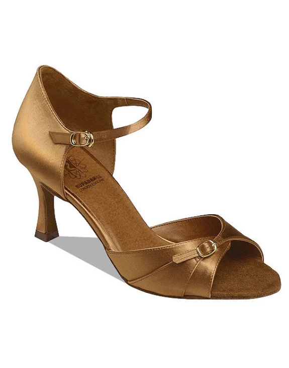 Обувь женская латина 7843 Dark Tan