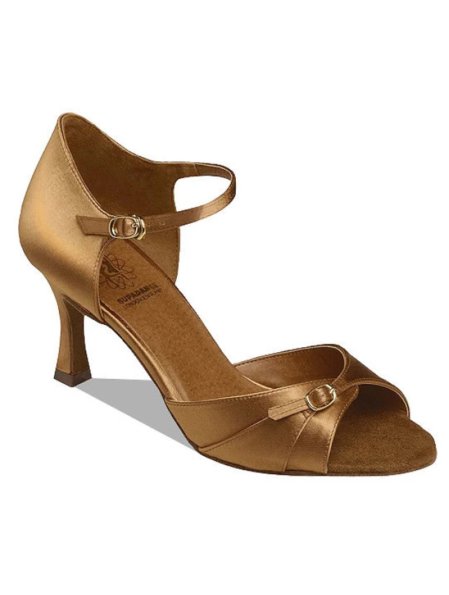 Взуття жіноча латина 7843 dark tan