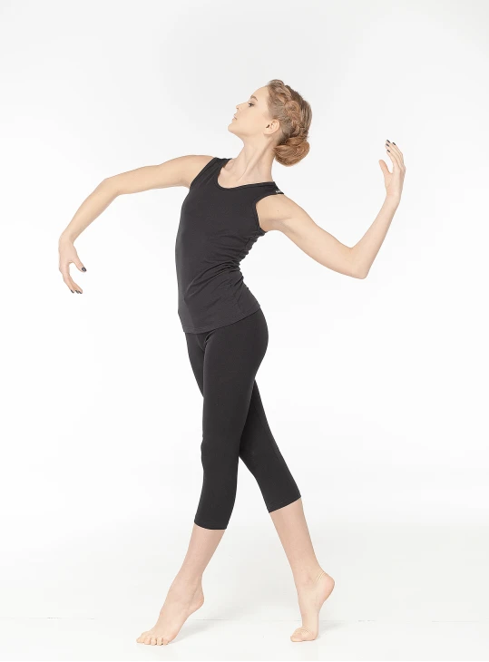 Майка M308 чоловіча, чорний, бавовна