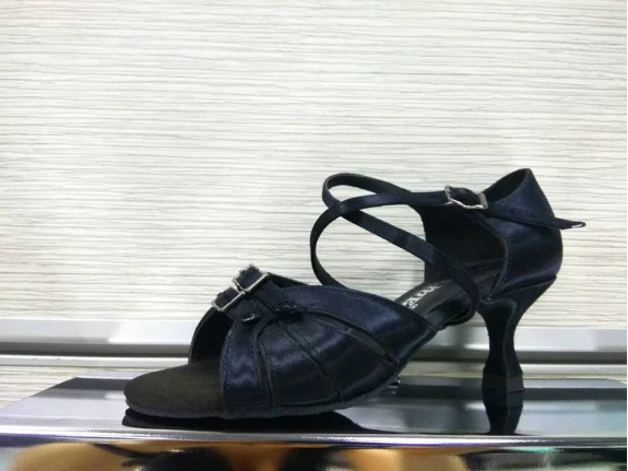 Обувь женская латина 4205 женская, черный