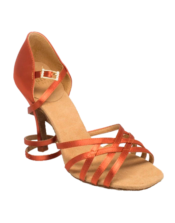 Обувь женская латина 860-X женская, Dark Tan