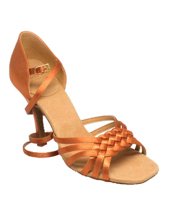 Обувь женская латина 869-Х женская, Light Tan