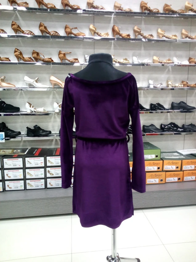 Women's tunic TN465DR-15 Dance Me, Velvet, plum