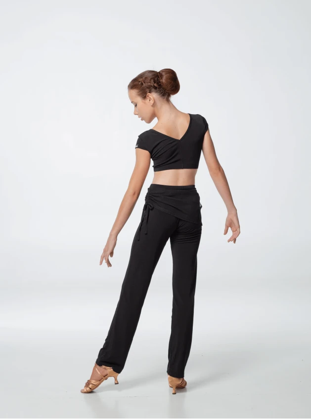 Dance.me Топ детский TP500, Масло, Черный