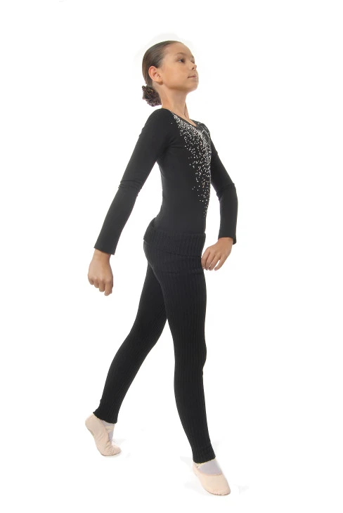 Лосини RL1 чорний, вовна/акрил