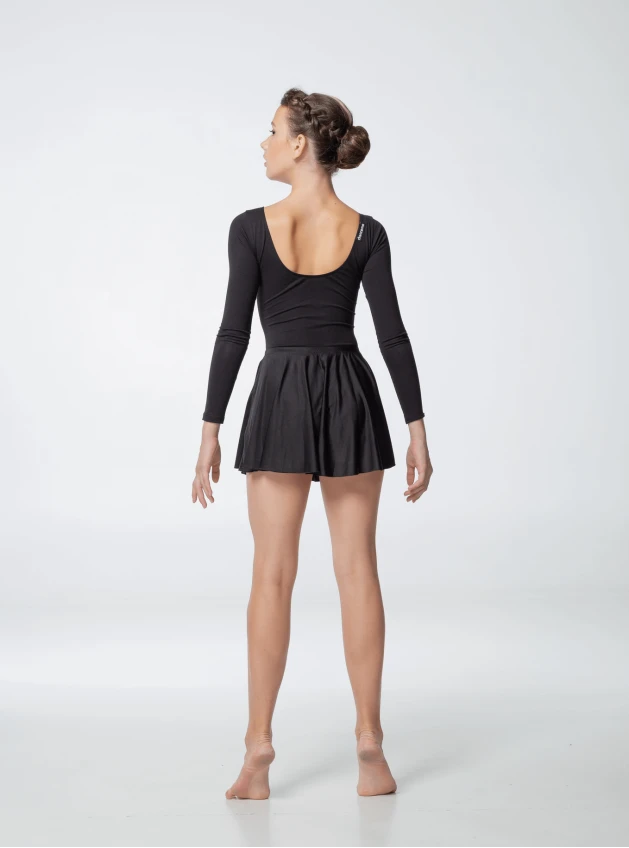 Dance Me Спідниця-хітон жіноча "Сонце" UH54, масло, чорний